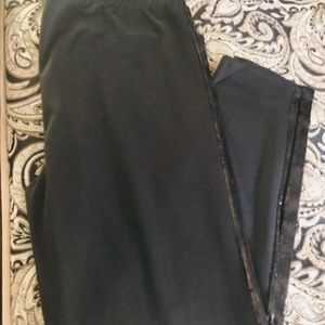 Cozy Chic by Jamie Gries Sequin Stripe Leggings